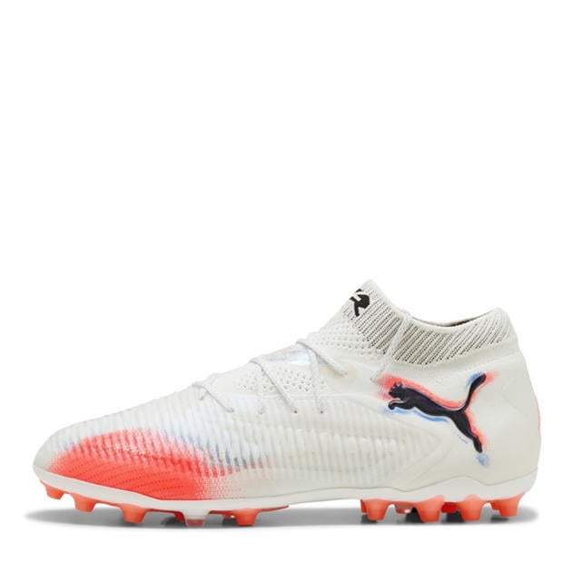 Puma White - Puma - Men's 8 Ultimate MG Firm Ground Football Boots
