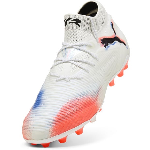 Puma White - Puma - Men's 8 Ultimate MG Firm Ground Football Boots