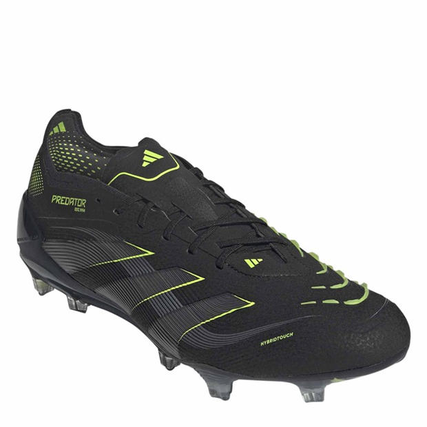 Core Black - adidas - Men's Predator Elite Firm Ground Football Boot