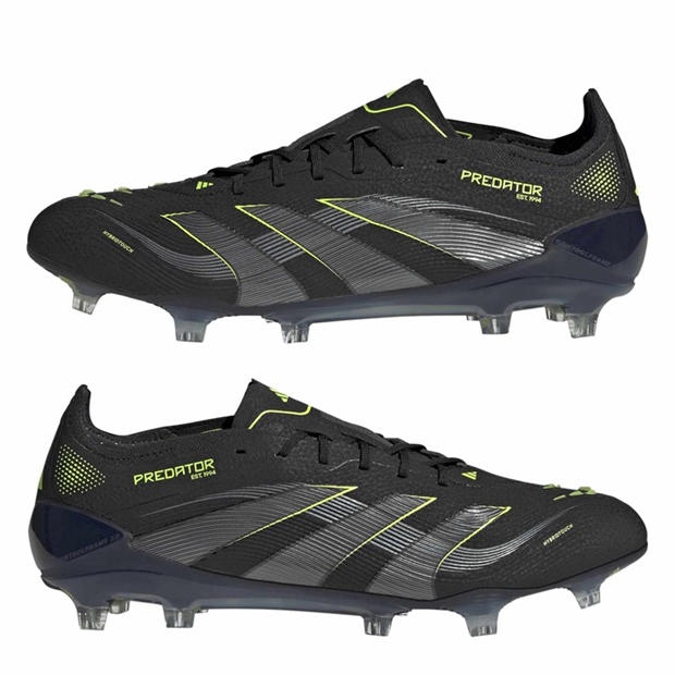 Core Black - adidas - Men's Predator Elite Firm Ground Football Boot