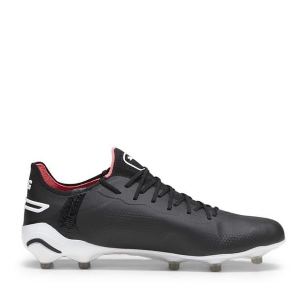 Черно/Бяло/Орхидея - Puma - PUMA KING Ultimate Firm Ground Football Boots