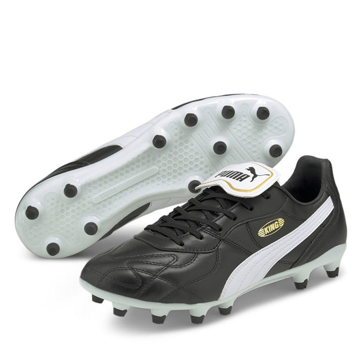 Puma Men's Black King Cup Fg Football Boots in Size 10.5, Sports Direct