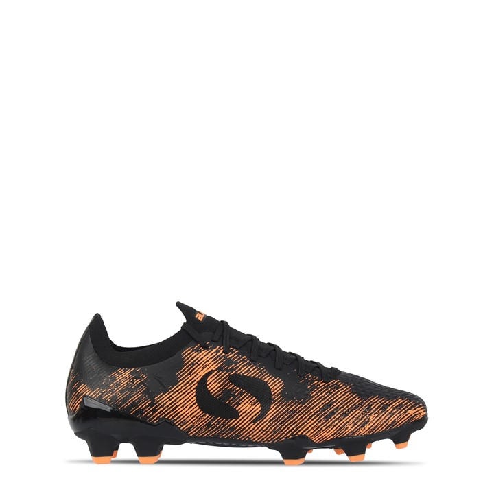 Sondico Men's Black Blaze Firm Ground Football Boots in Size 9.5, Sports Direct