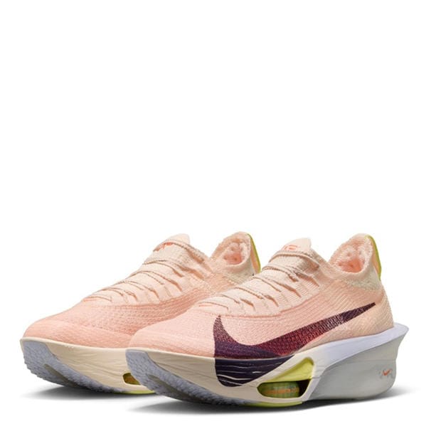 Chalk/Purple - Nike - Alphafly 3 Running Shoes Womens