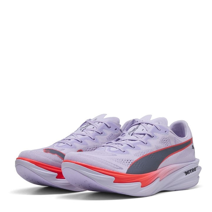 Puma Men's Purple Deviate Elite 4 Road Running Shoes in Size 8.5, Sports Direct