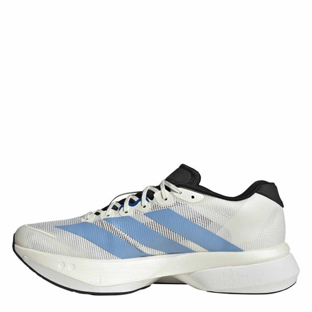 Off White/Blue - adidas - Adizero Boston 13 Road Running Shoes Mens