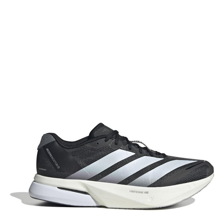 Adidas Men's Black Adizero Boston 13 Road Running Shoes in Size 9, Sports Direct