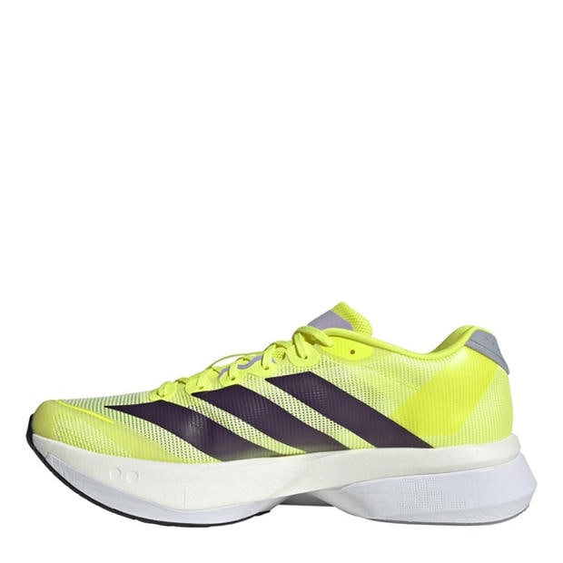 Solar Yellow - adidas - Adizero Boston 13 Road Running Shoes Mens