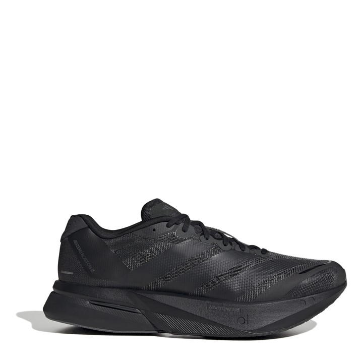 Adidas Men's Black Adizero Boston 13 Road Running Shoes in Size 8, Sports Direct