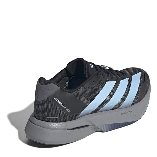 Juoda/Mėlyna - adidas - Adizero Boston 13 Road Running Shoes Mens