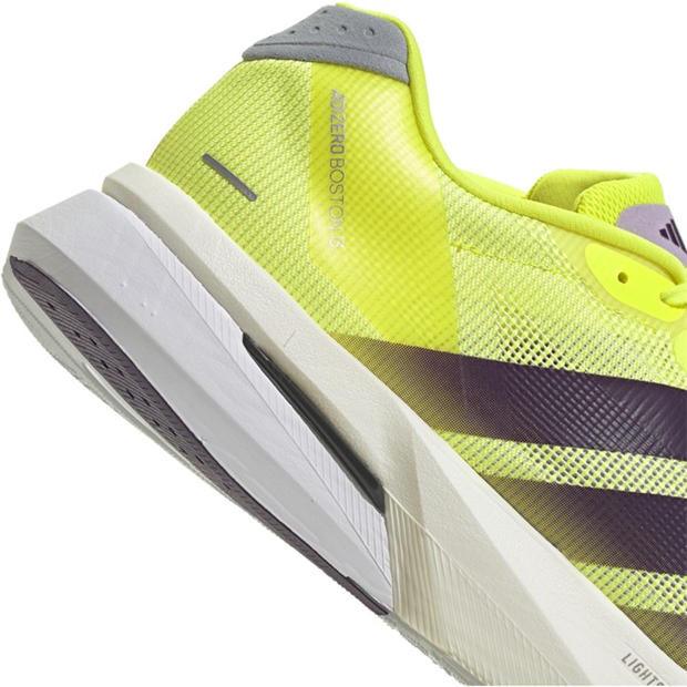 Solar Yellow - adidas - Adizero Boston 13 Road Running Shoes Mens