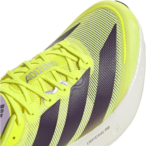 Solar Yellow - adidas - Adizero Boston 13 Road Running Shoes Mens