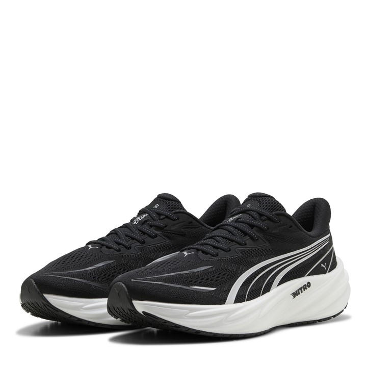 Puma Men's Black Velocity Nitro 5 Road Running Shoes in Size 7, Sports Direct