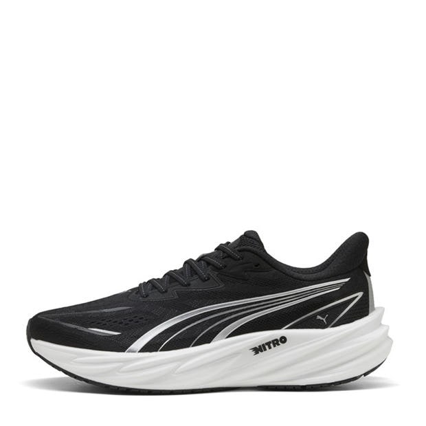 Black/White - Puma - Men's Velocity Nitro 5 Road Running Shoes