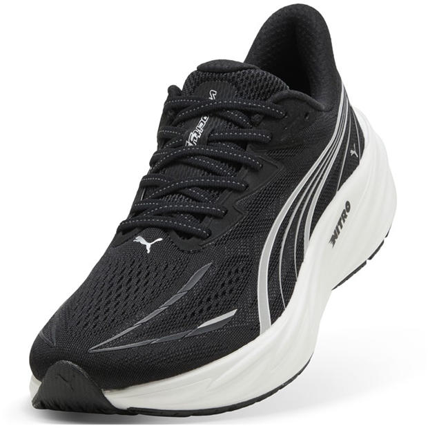 Black/White - Puma - Men's Velocity Nitro 5 Road Running Shoes