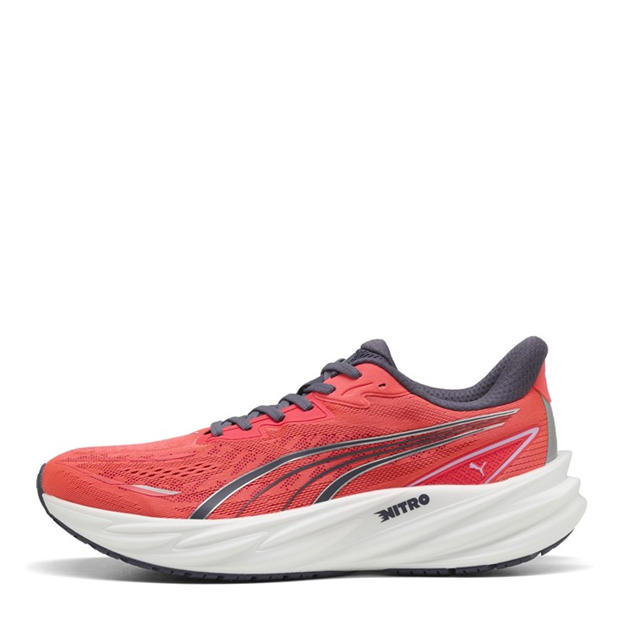 U Red/Inky Dept - Puma - Men's Velocity Nitro 5 Road Running Shoes