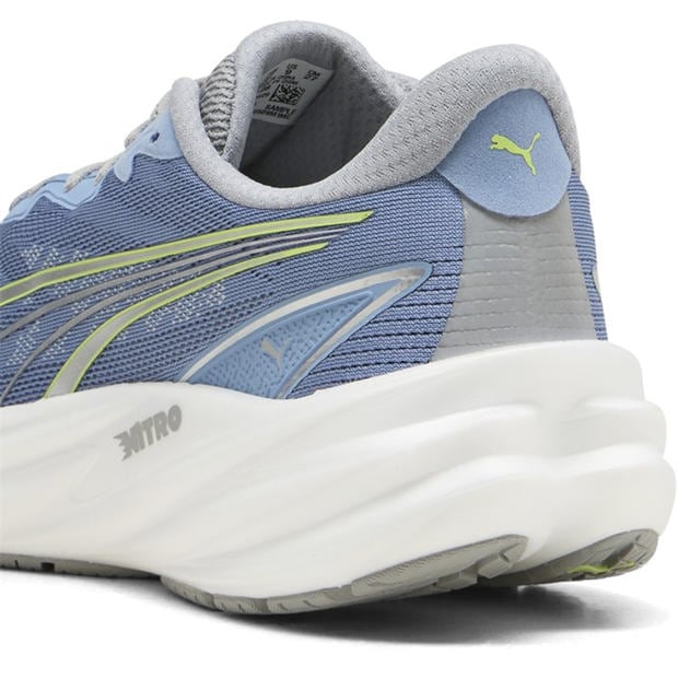 Z Blue/Sun Lime - Puma - Men's Velocity Nitro 5 Road Running Shoes
