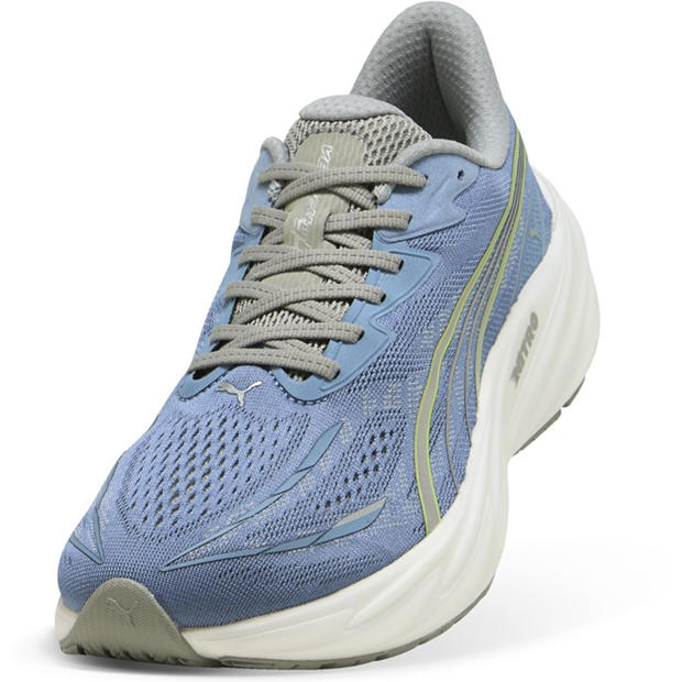 Z Blue/Sun Lime - Puma - Men's Velocity Nitro 5 Road Running Shoes