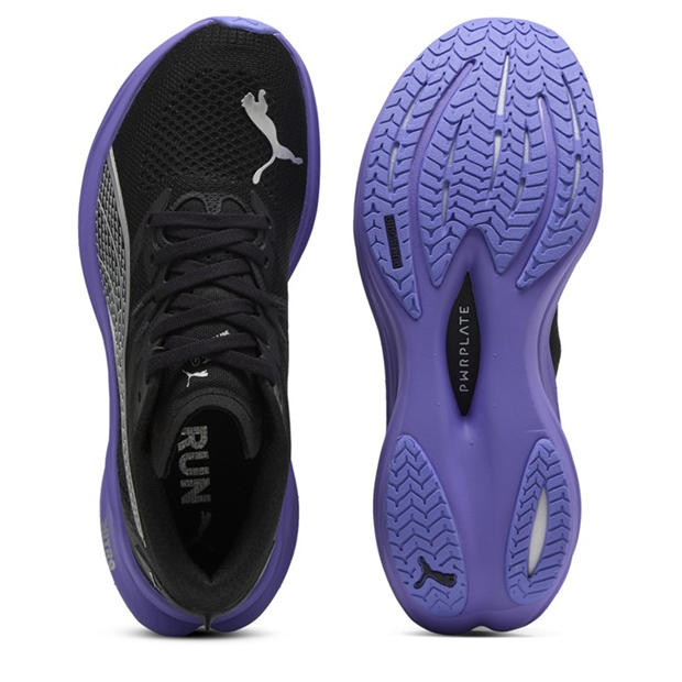 Black-Darkam - Puma - Deviate Nitro 3 Fade Road Running Shoes Womens