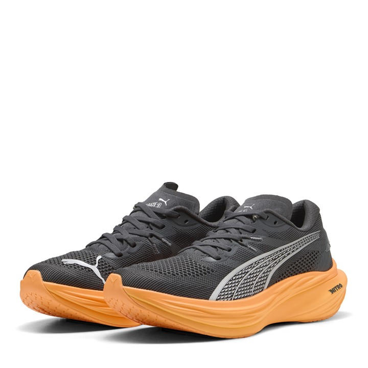 Puma Men's Grey Deviate Nitro 3 Running Shoes in Size 7, Sports Direct