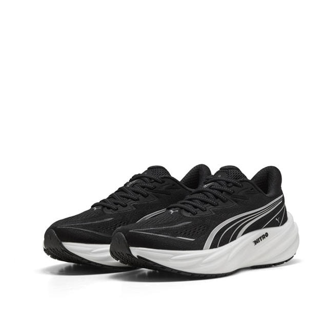 Black/White - Puma - Women's Velocity Nitro 5 Road Running Shoes