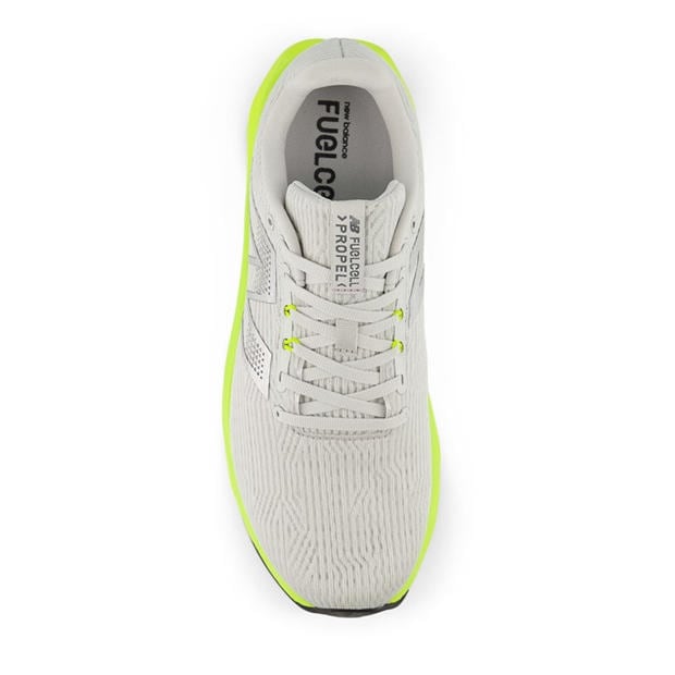 Slt Grey/Alkln - New Balance - NB FuelCell Propel v5 Running Shoes Mens
