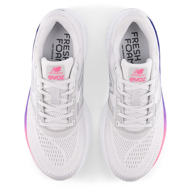 Grey Matter/Pnk - New Balance - NB Evoz v4 Running Shoes Womens