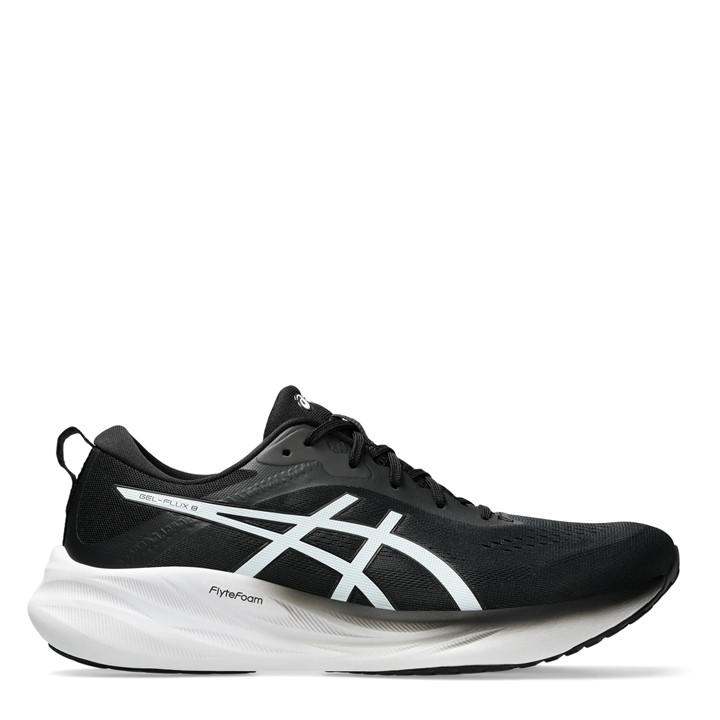 Asics Men's Black Gel-Flux 8 Running Shoes in Size 11.5, Sports Direct