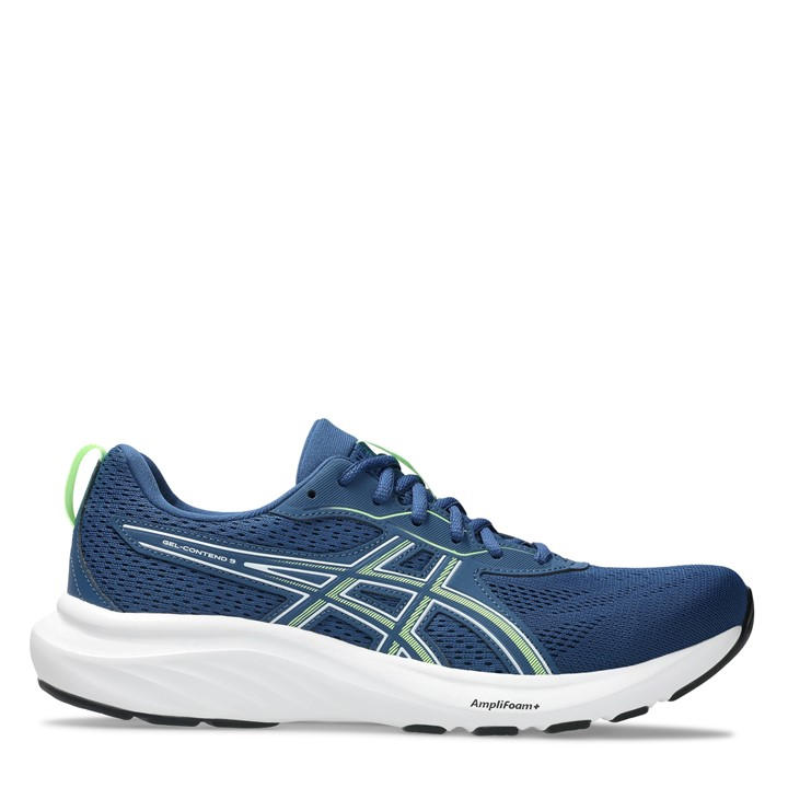 Asics Men's Blue Gel-Contend 9 Running Shoes in Size 10.5, Sports Direct