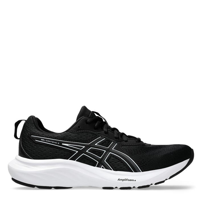 Asics Women's Black Gel-Contend 9 Running Shoes in Size 5.5, Sports Direct