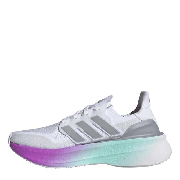 White/Slvr/Prpl - adidas - Ultraboost 5 Running Shoes Womens