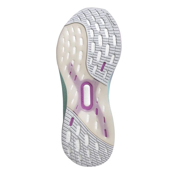 White/Slvr/Prpl - adidas - Ultraboost 5 Running Shoes Womens
