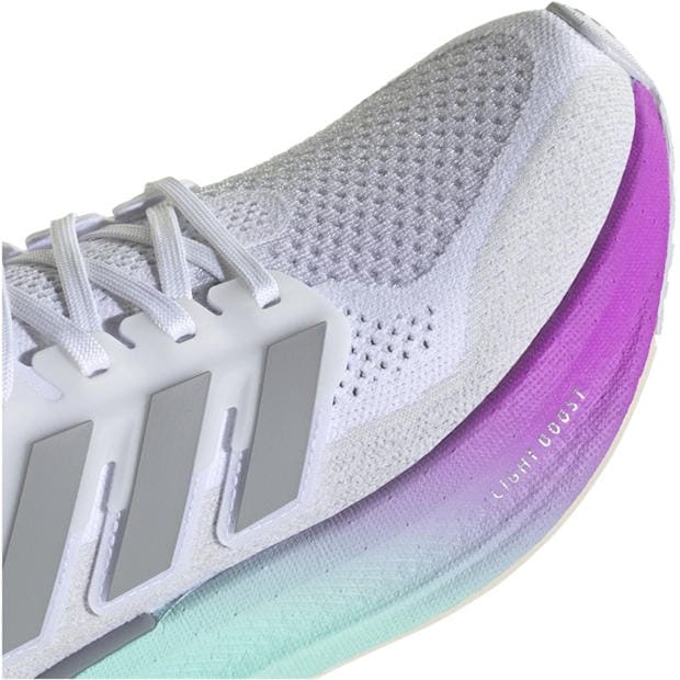 White/Slvr/Prpl - adidas - Ultraboost 5 Running Shoes Womens