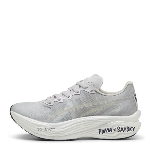 Cool Light Grey - Puma - Puma Deviate Nitro Elite 3 Saysky Wns Road Running Shoes Womens