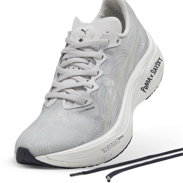 Cool Light Grey - Puma - Puma Deviate Nitro Elite 3 Saysky Wns Road Running Shoes Womens