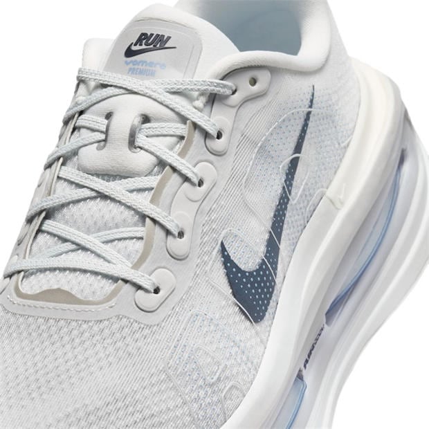 White/Grey - Nike - Vomero Premium Road Running Shoes Mens