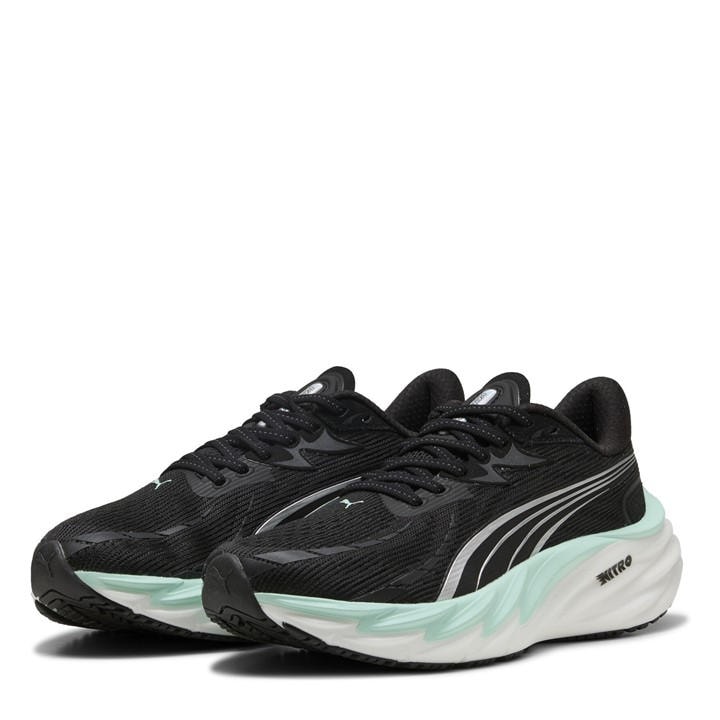 Puma Women's Black Velocity Nitro 4 Everyday Neutral Road Running Shoes in Size 4.5, Sports Direct