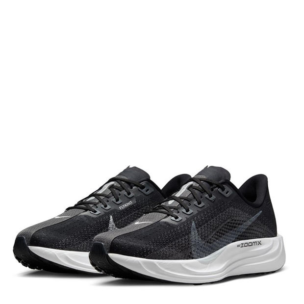 Black/Platinum - Nike - Pegasus Plus Trainers Mens