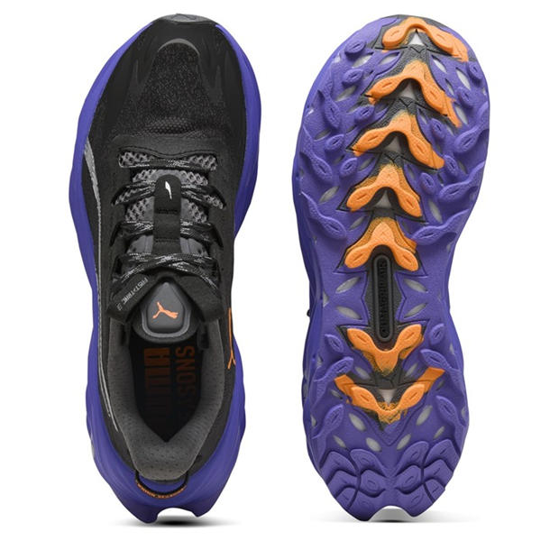 Black-Darkam - Puma - Puma Fast-Trac Nitro 3 Wns Trail Running Shoes Womens