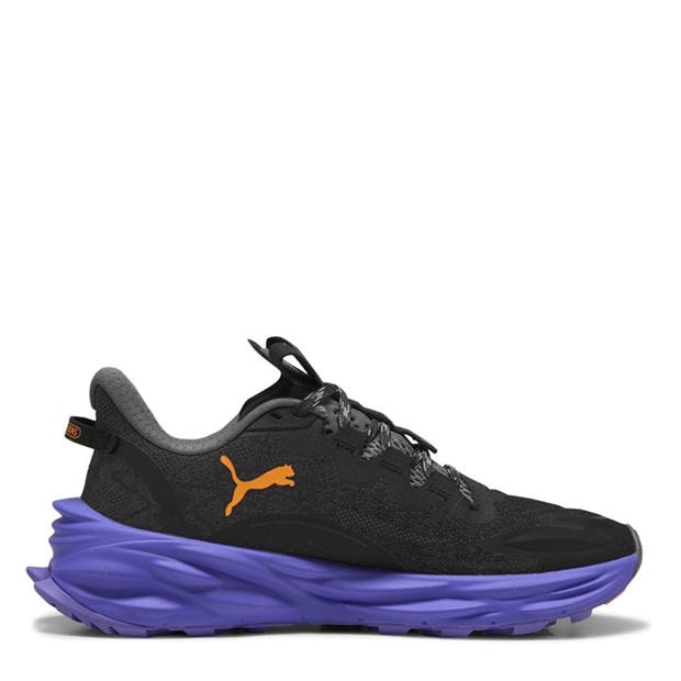 Black-Darkam - Puma - Puma Fast-Trac Nitro 3 Wns Trail Running Shoes Womens