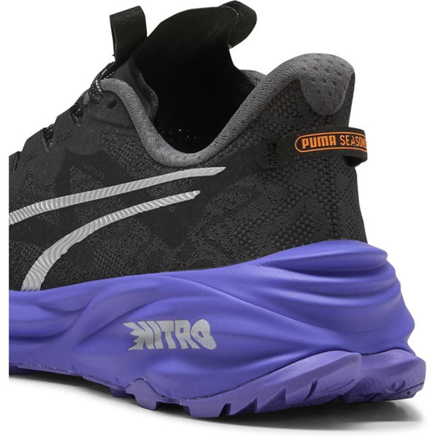 Black-Darkam - Puma - Puma Fast-Trac Nitro 3 Wns Trail Running Shoes Womens