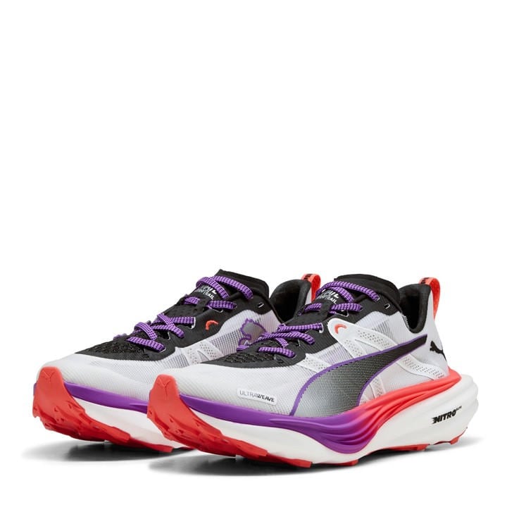 Puma Women's White Deviate Nitro Elite Trail Wn Running Shoes in Size 4.5, Sports Direct