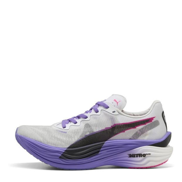 White/Purple - Puma - Women's Deviate Nitro Elite 3 Digitokyo Running Shoes