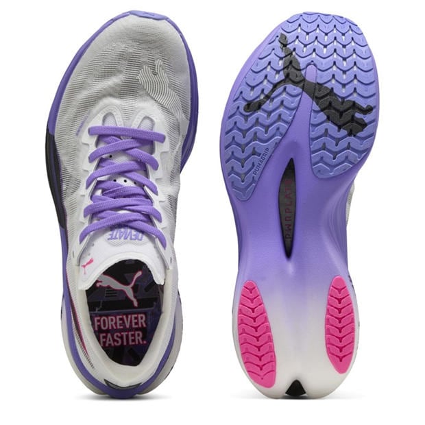White/Purple - Puma - Women's Deviate Nitro Elite 3 Digitokyo Running Shoes