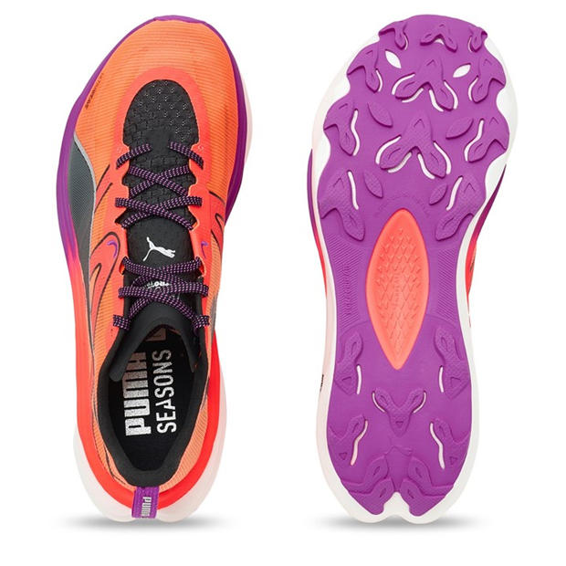 Glowing Red-P - Puma - Men's Deviate Nitro Elite Trail Off-Road Running Shoes