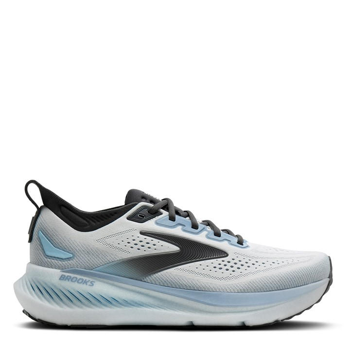 Brooks Men's White Glycerin 23 Running Shoes in Size 8.5, Sports Direct
