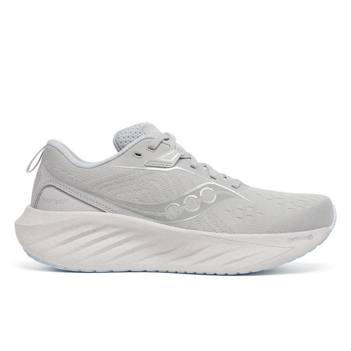 Saucony Women's White Triumph 22 Running Trainers in Size 4, Sports Direct