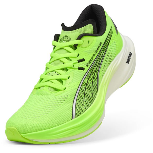 Green Glare-P - Puma - Men's Deviate Nitro 3 Hyrox Running Shoes