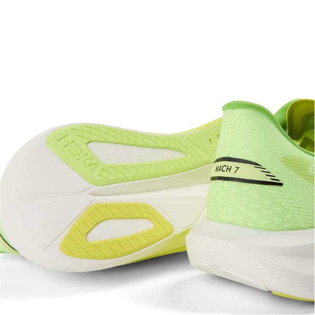 Neon/Citrus - Hoka - Men's Mach 7 Road Running Shoes