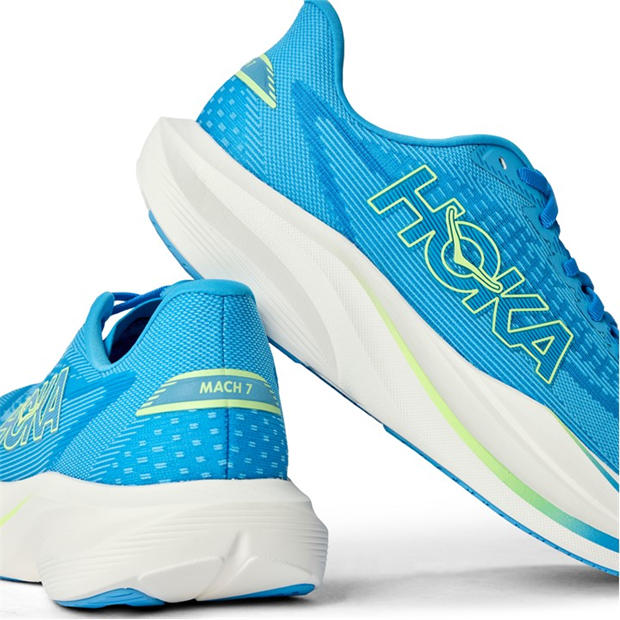Blue/Cobalt - Hoka - Men's Mach 7 Road Running Shoes